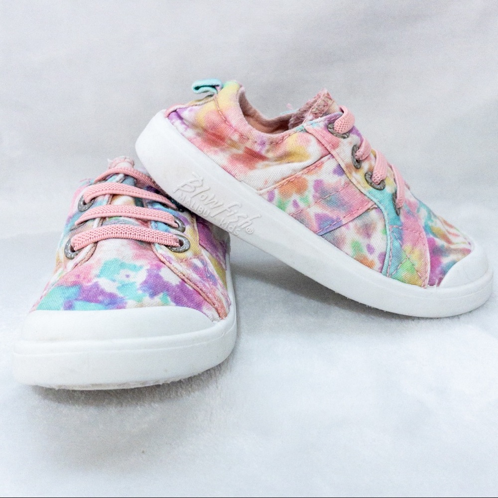 Canvas Tie Dye Toddler Shoes